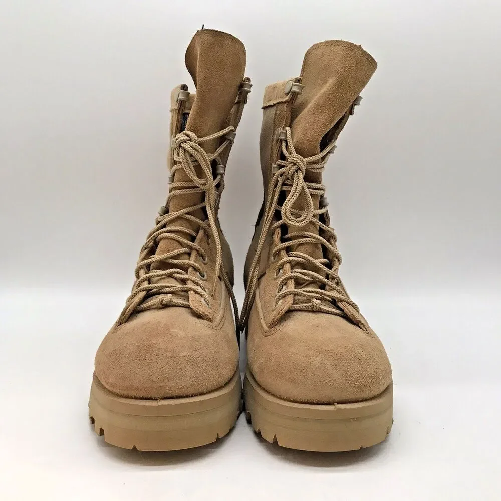 McRae Gore-Tex Temperate Weather Desert Boots Men's 6W Tan Military Army Combat